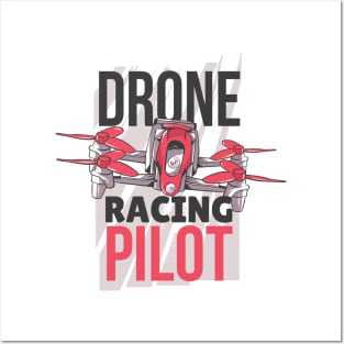 Drone racing pilot Posters and Art